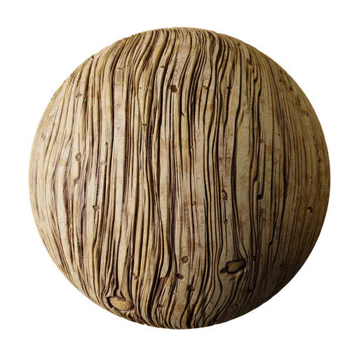 Stylized Golden Driftwood