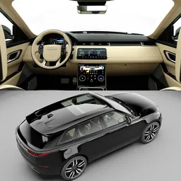 Range Rover Velar(Rigged)