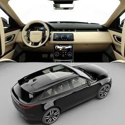 Range Rover Velar(Rigged)