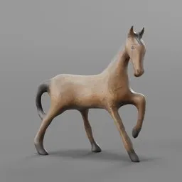 Horse Statue 3D Scan
