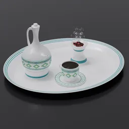 Coffee serving set