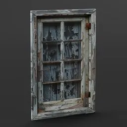 Old window - T -  11