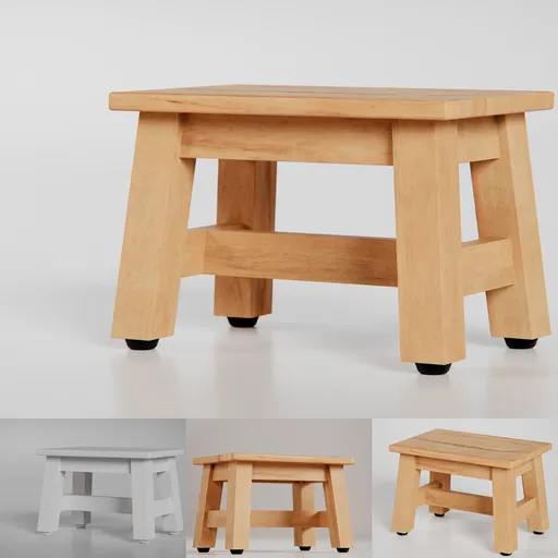 Wooden Stool