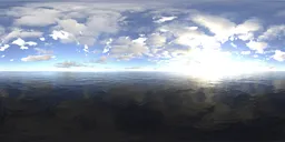 Cloud bluesky yellow