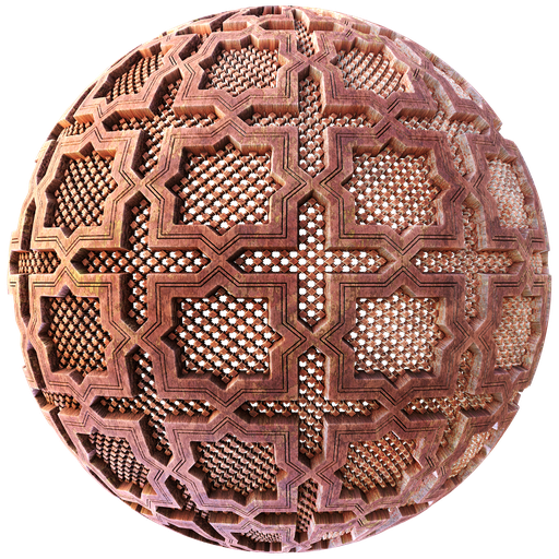 Wooden Grid 03