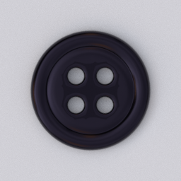 button 4 holes black