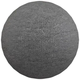 Light Grey Wool Carpet PBR Texture