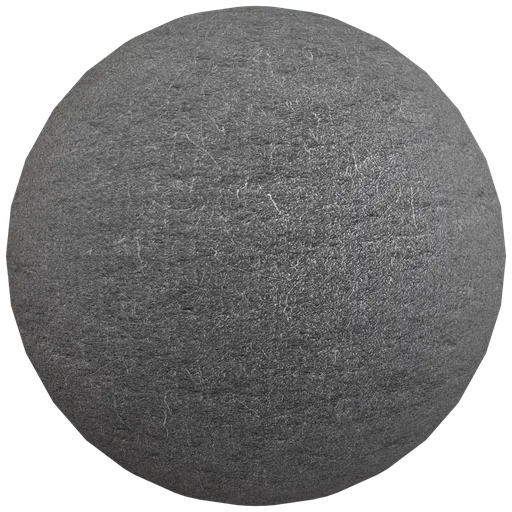 Light Grey Wool Carpet PBR Texture
