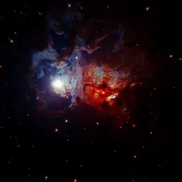 Volumetric Deep Space Nebula Environment
