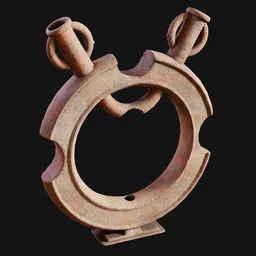 Earthenware Ring-Jug Art Piece