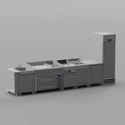 Food Trailer Interior Equipment