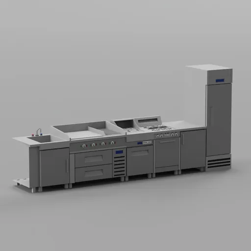 Food Trailer Interior Equipment