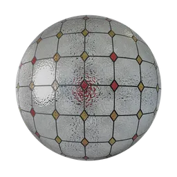 Diamond Accent Glass - Dual Color