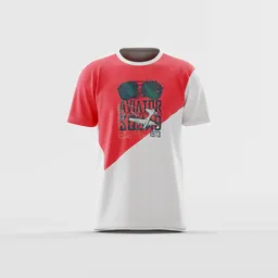 Aviator Squad Asymmetrical T-shirt