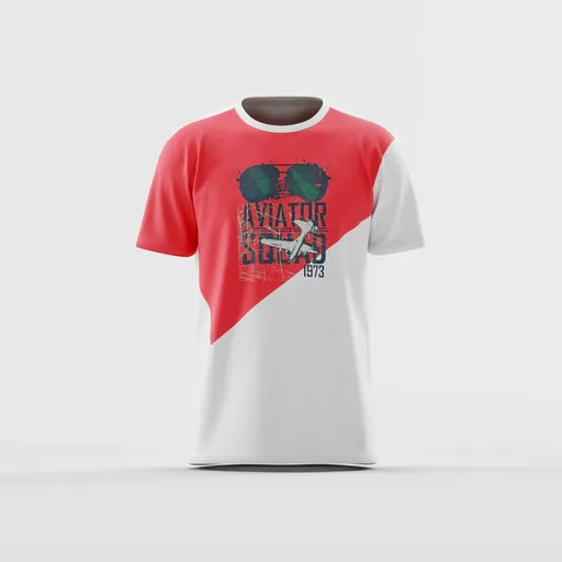 Aviator Squad Asymmetrical T-shirt