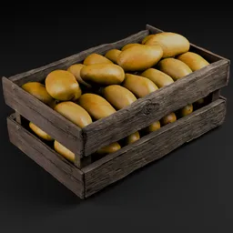 MK-Wooden Veggie & Fruit Crate-009