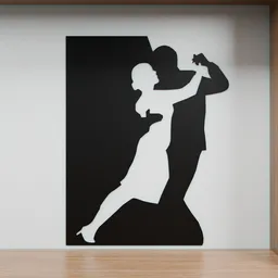 Dancing Lovers Wall Decoration