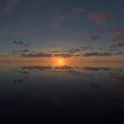 Colorful Sunset Sky Twilight