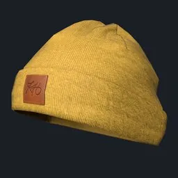 Mustard Yellow Beanie