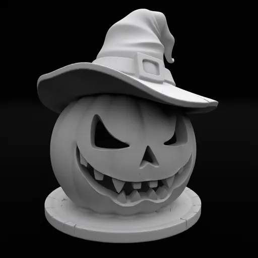 Witch Hat Pumpkin