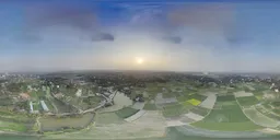 Overcast Sky & Farmland