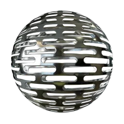 Slotted Hole Perforated Metal - Staggered
