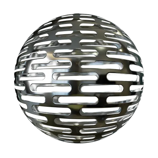 Slotted Hole Perforated Metal - Staggered