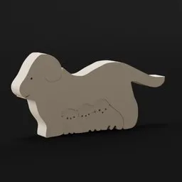 Wooden toys(dog)