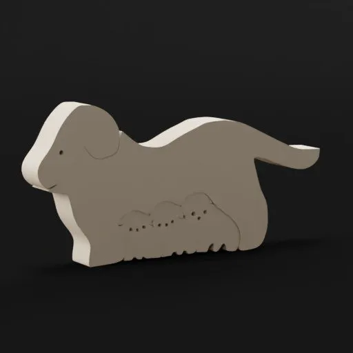 Wooden toys(dog)