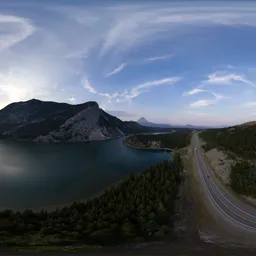 Canadian Rocky Mountain Sunset