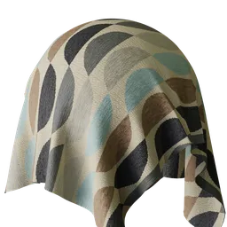 Geometric Grey Chenille