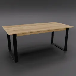 Wood Surface Table