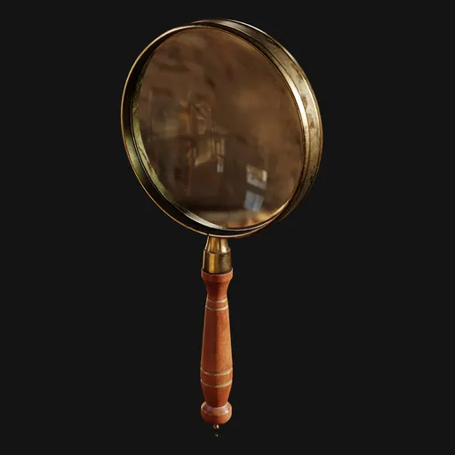 Vintage Handheld Magnifying Glass