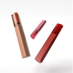 Triangle shape liquid lipstick