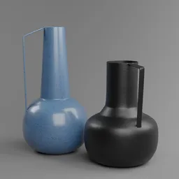 Nordic Handle Vases