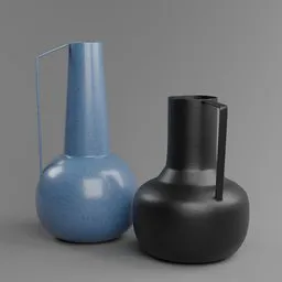 Nordic Handle Vases