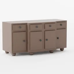 Dresser - LowPoly