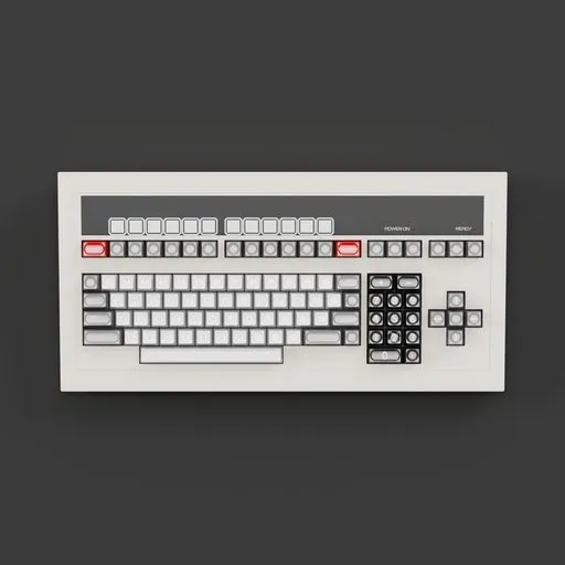 Vintage Computer Terminal Keyboard
