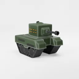 Mini Tank Game Asset