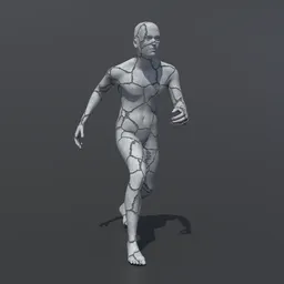 Stone Man Animated