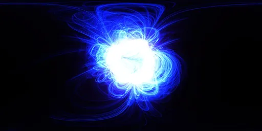 Blue violet star, 8k