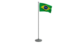 Animated Flag of Brazil