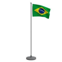 Animated Flag of Brazil