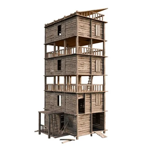 Medieval Timber Tower