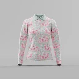 Print Women's Polo Shirt