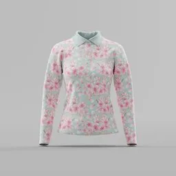 Print Women's Polo Shirt