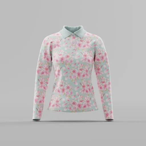Print Women's Polo Shirt