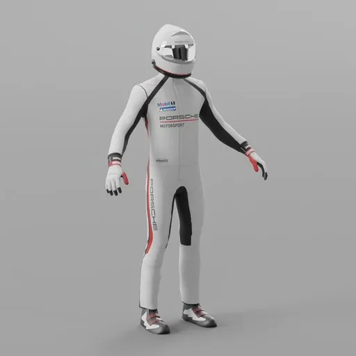 Nascar Driver Porsche Outfit