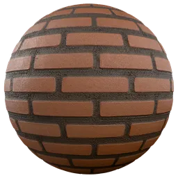 Dark Painted Brick Wall