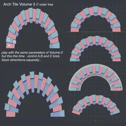 Arch Tile - Volume.3 (order free)